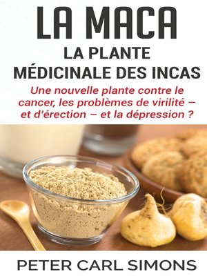 cover image of La maca--La plante médicinale des Incas
